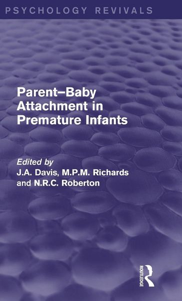 Produktbild: Parent-Baby Attachment in Premature Infants (Psychology Revivals)