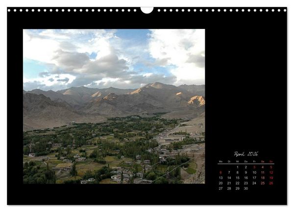 Produktbild: Ladakh, Berge und Spruchweisheiten (Wandkalender 2026 DIN A3 quer), CALVENDO Monatskalender
