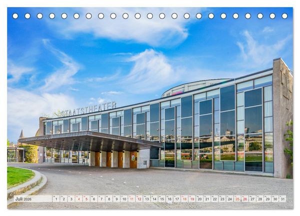 Produktbild: Kassel Stadtansichten (Tischkalender 2026 DIN A5 quer), CALVENDO Monatskalender