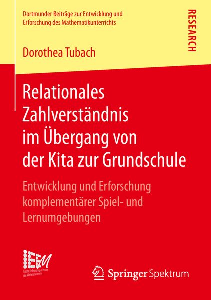 Produktbild: Relationales Zahlverst&auml;ndnis im &Uuml;bergang von der Kita zur Grundschule