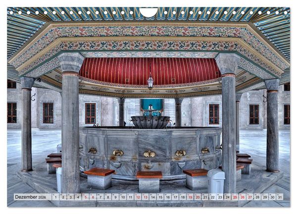 Produktbild: Istanbul - Im Schnittpunkt von Kulturen und Kontinenten (Wandkalender 2026 DIN A4 quer), CALVENDO Monatskalender