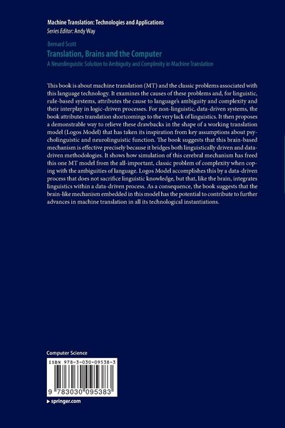 Produktbild: Translation, Brains and the Computer