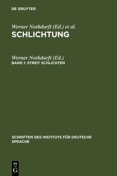 Produktbild: Streit schlichten