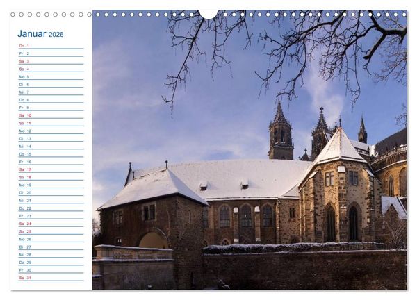 Produktbild: Magdeburg und Umgebung 2026 (Wandkalender 2026 DIN A3 quer), CALVENDO Monatskalender
