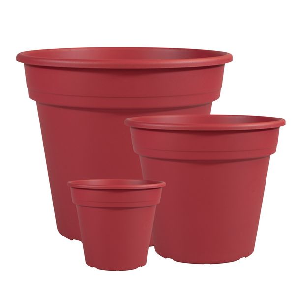 Produktbild: Blumentopf cranberry red &Oslash;30x25cm