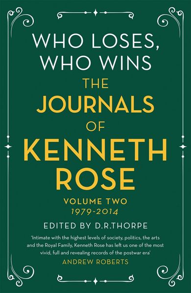 Produktbild: Who Loses, Who Wins: The Journals of Kenneth Rose