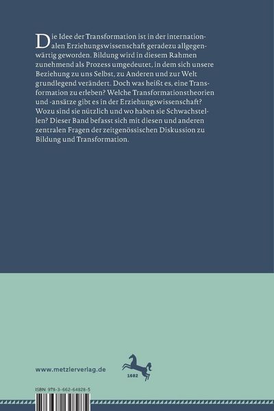 Produktbild: Bildung und Transformation