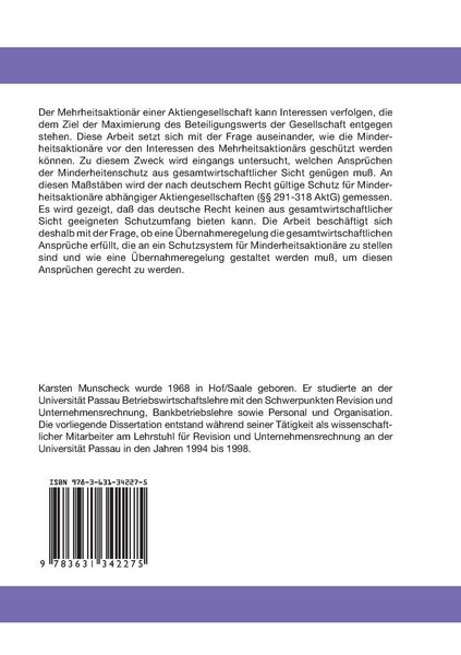 Produktbild: Die &Uuml;bernahmeregelung - eine Alternative zum Schutz von Minderheitsaktion&auml;ren abh&auml;ngiger Aktiengesellschaften?