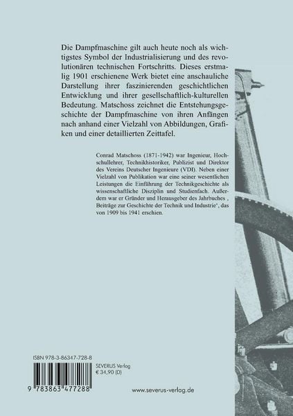 Produktbild: Geschichte der Dampfmaschine