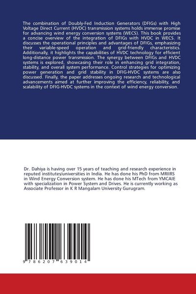 Produktbild: DFIG with HVDC in Wind Energy Conversion System