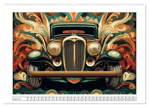 Produktbild: Eleganz auf R&auml;dern (hochwertiger Premium Wandkalender 2026 DIN A2 quer), Kunstdruck in Hochglanz