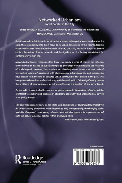Produktbild: Networked Urbanism