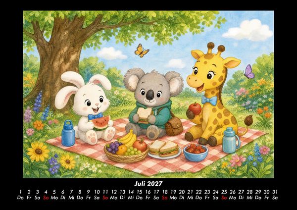 Produktbild: Mein erster Schultag - Ein mutiges Jahr 2027 Fotokalender DIN A3