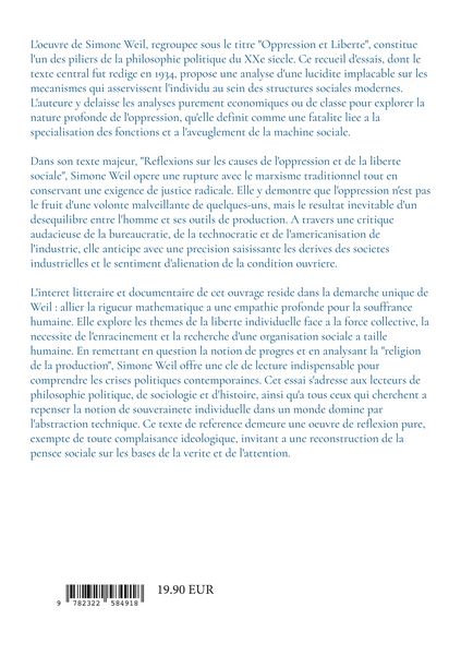 Produktbild: Oppression et Libert&eacute;