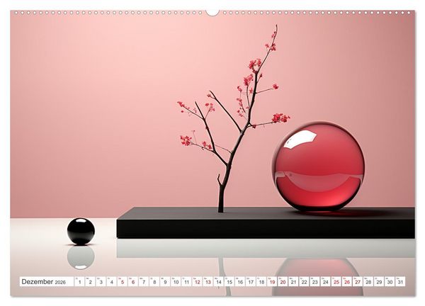 Produktbild: Einklang und Harmonie (Wandkalender 2026 DIN A2 quer), CALVENDO Monatskalender