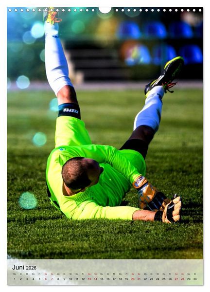 Produktbild: Fu&szlig;ballfieber extrem (Wandkalender 2026 DIN A3 hoch), CALVENDO Monatskalender