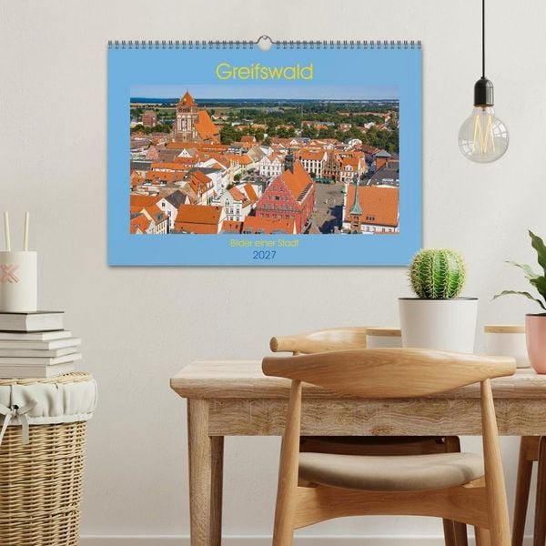 Produktbild: Greifswald, Bilder einer Stadt (Wandkalender 2027 DIN A3 quer), CALVENDO Monatskalender