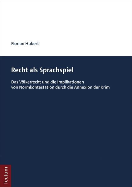Produktbild: Recht als Sprachspiel