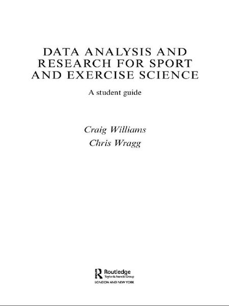 Produktbild: Data Analysis and Research for Sport and Exercise Science