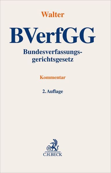 Produktbild: Bundesverfassungsgerichtsgesetz. BVerfGG