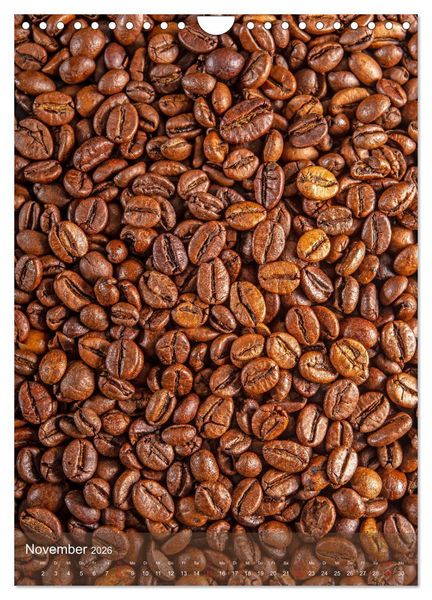 Produktbild: Kaffee für ein Genusserlebnis (Wandkalender 2026 DIN A4 hoch), CALVENDO Monatskalender
