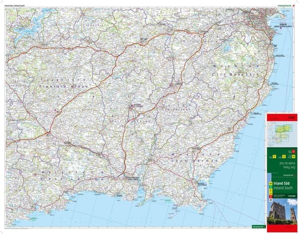 Produktbild: Freytag & berndt Stra&szlig;enkarte Irland Set 1:150.000