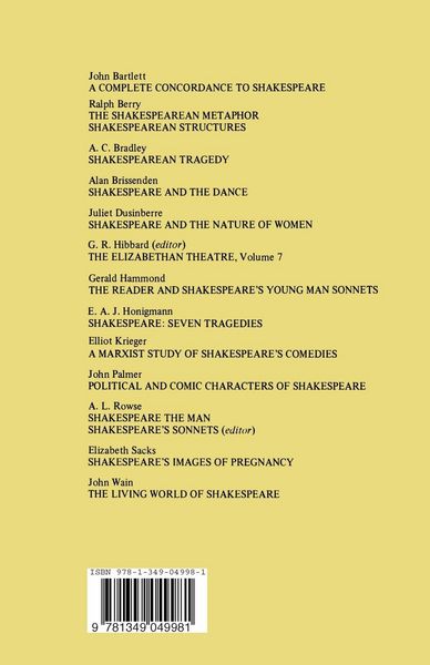 Produktbild: Shakespeare and the Solitary Man