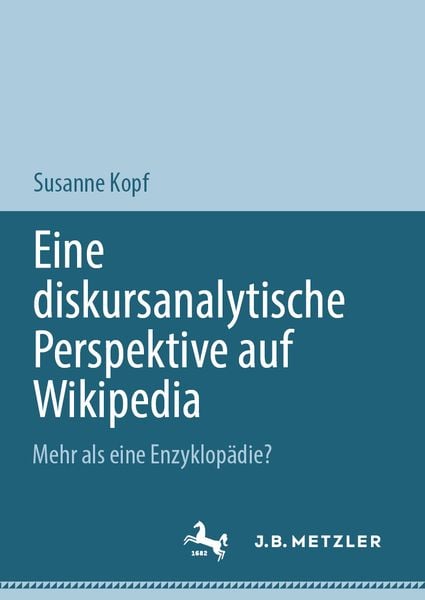 Produktbild: Eine diskursanalytische Perspektive auf Wikipedia