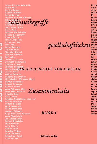 Produktbild: Schl&uuml;sselbegriffe gesellschaftlichen Zusammenhalts