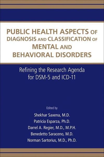 Produktbild: Public Health Aspects of Diagnosis and Classification of Mental and Behavioral Disorders