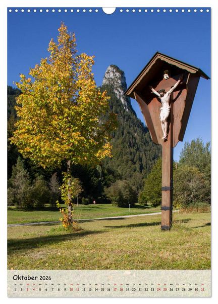 Produktbild: Feldkreuze im bayerischen Oberland (Wandkalender 2026 DIN A3 hoch), CALVENDO Monatskalender