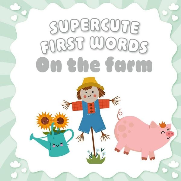 Produktbild: Supercute First Words on the Farm