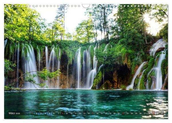 Produktbild: Kroatien - Landschaften am Mittelmeer (Wandkalender 2026 DIN A3 quer), CALVENDO Monatskalender