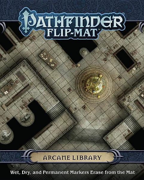 Produktbild: Pathfinder Flip-Mat: Arcane Library