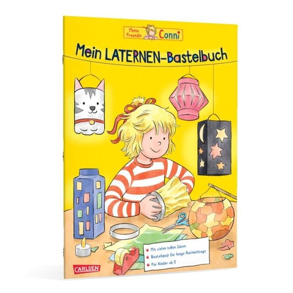 Produktbild: Conni Gelbe Reihe (Besch&auml;ftigungsbuch): Mein Laternen-Bastelbuch
