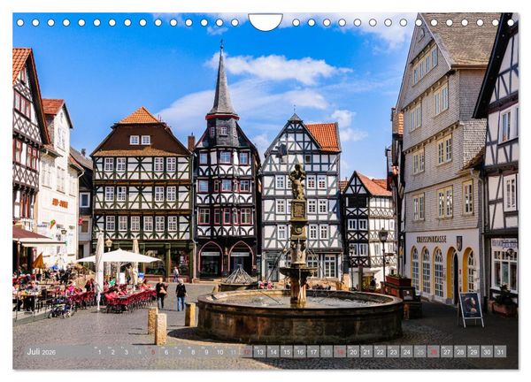 Produktbild: Ein Blick auf Fritzlar (Wandkalender 2026 DIN A4 quer), CALVENDO Monatskalender