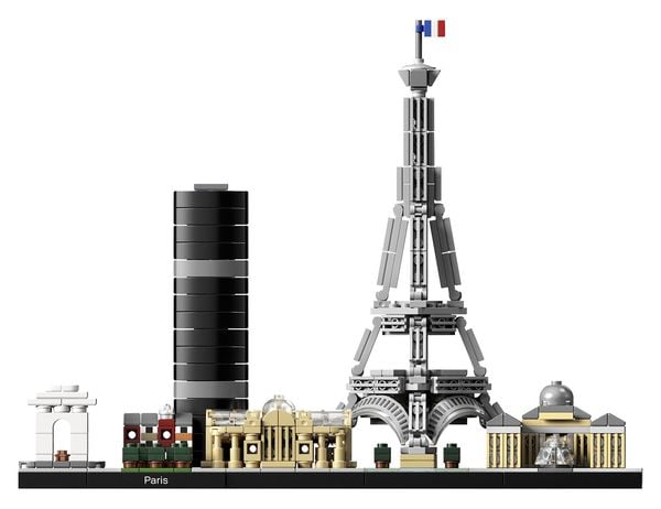 Produktbild: LEGO Architecture 21044 Paris, Skyline-Modellbausatz, Raum-Deko