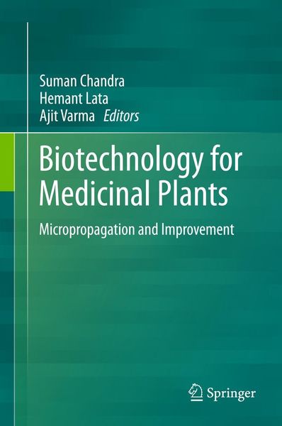 Produktbild: Biotechnology for Medicinal Plants