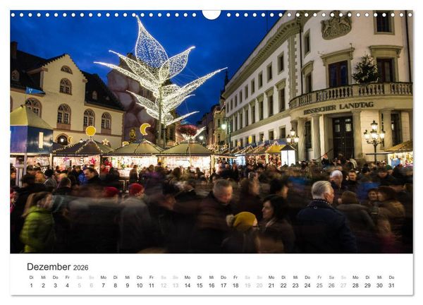 Produktbild: Du sch&ouml;nes Wiesbaden (Wandkalender 2026 DIN A3 quer), CALVENDO Monatskalender