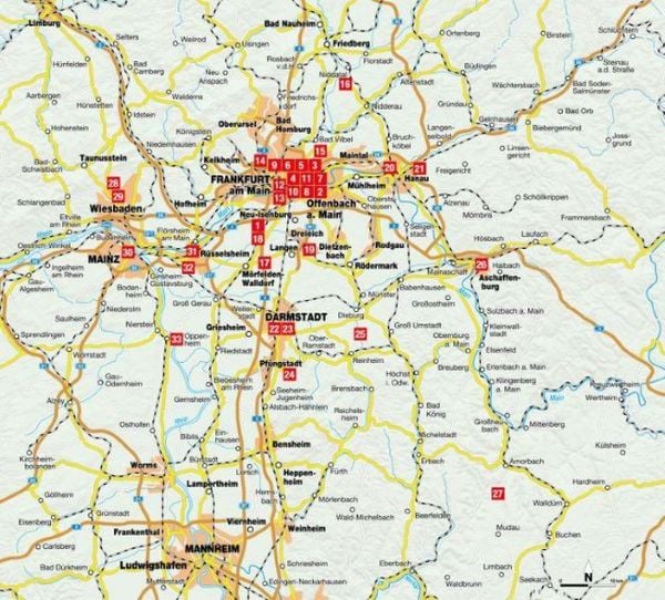 Produktbild: Lost & Dark Places Rhein-Main und Frankfurt