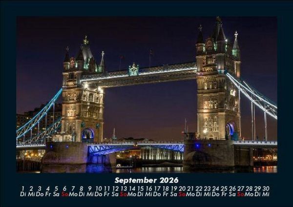 Produktbild: London 2026 Fotokalender DIN A5