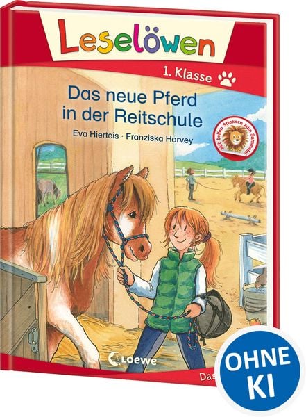 Produktbild: Lesel&ouml;wen 1. Klasse - Das neue Pferd in der Reitschule