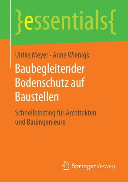Produktbild: Baubegleitender Bodenschutz auf Baustellen