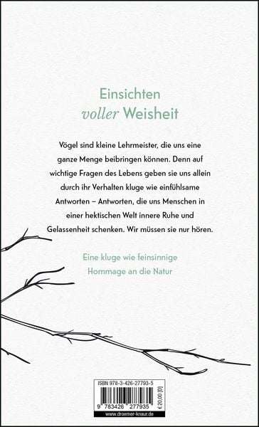 Produktbild: Kleine Philosophie der V&ouml;gel