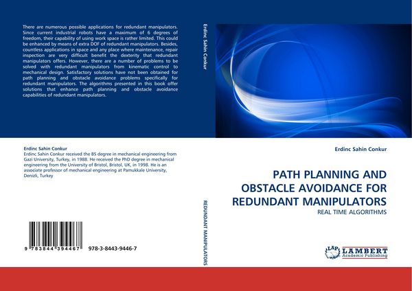 Produktbild: PATH PLANNING AND OBSTACLE AVOIDANCE FOR REDUNDANT MANIPULATORS