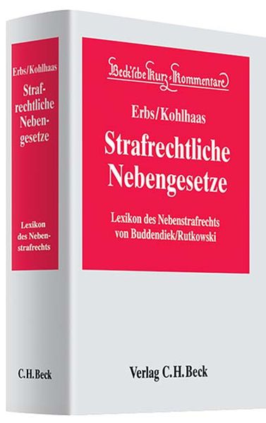 Produktbild: Lexikon des Nebenstrafrechts Leinen-Hauptordner 35 mm