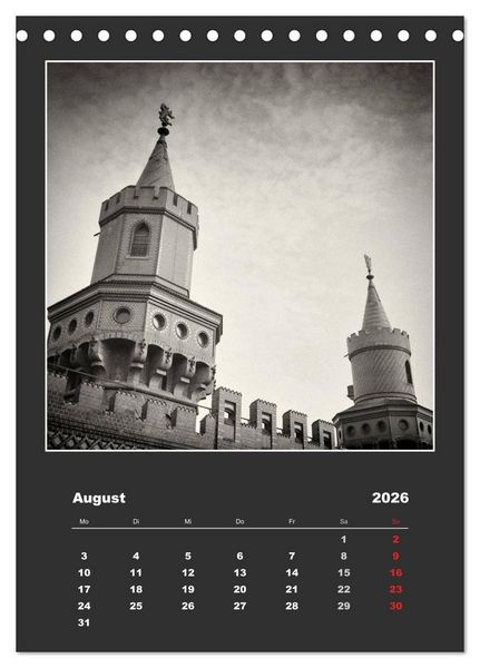 Produktbild: Berlin - Portrait einer Stadt (Tischkalender 2026 DIN A5 hoch), CALVENDO Monatskalender