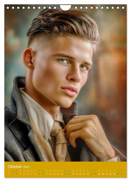 Produktbild: Erleben Sie die Goldenen 20er - Stilvolle Portraits (Wandkalender 2027 DIN A4 hoch), CALVENDO Monatskalender