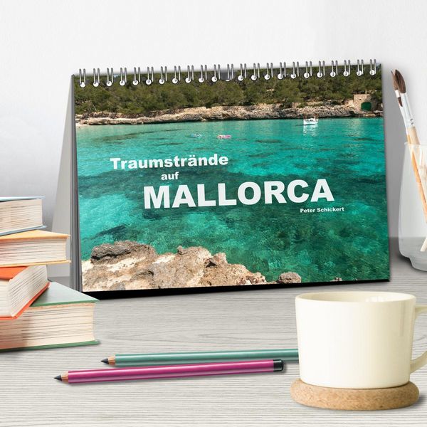 Produktbild: Traumstr&auml;nde auf Mallorca (Tischkalender 2026 DIN A5 quer), CALVENDO Monatskalender
