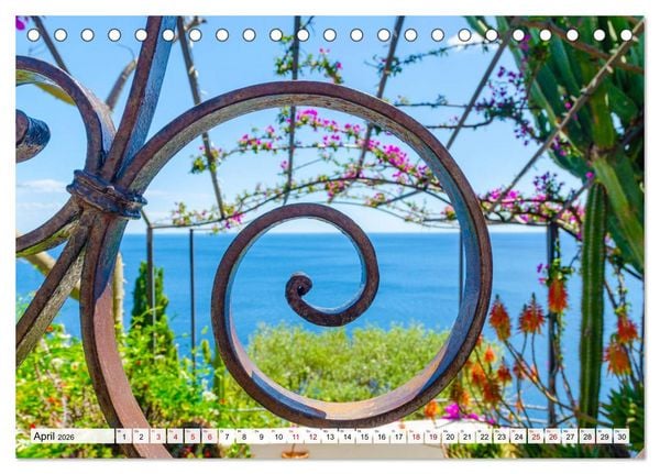 Produktbild: Landschaften an der Amalfi K&uuml;ste (Tischkalender 2026 DIN A5 quer), CALVENDO Monatskalender